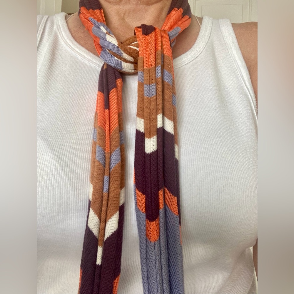 Authentic Missoni Knit Chevron Scarf